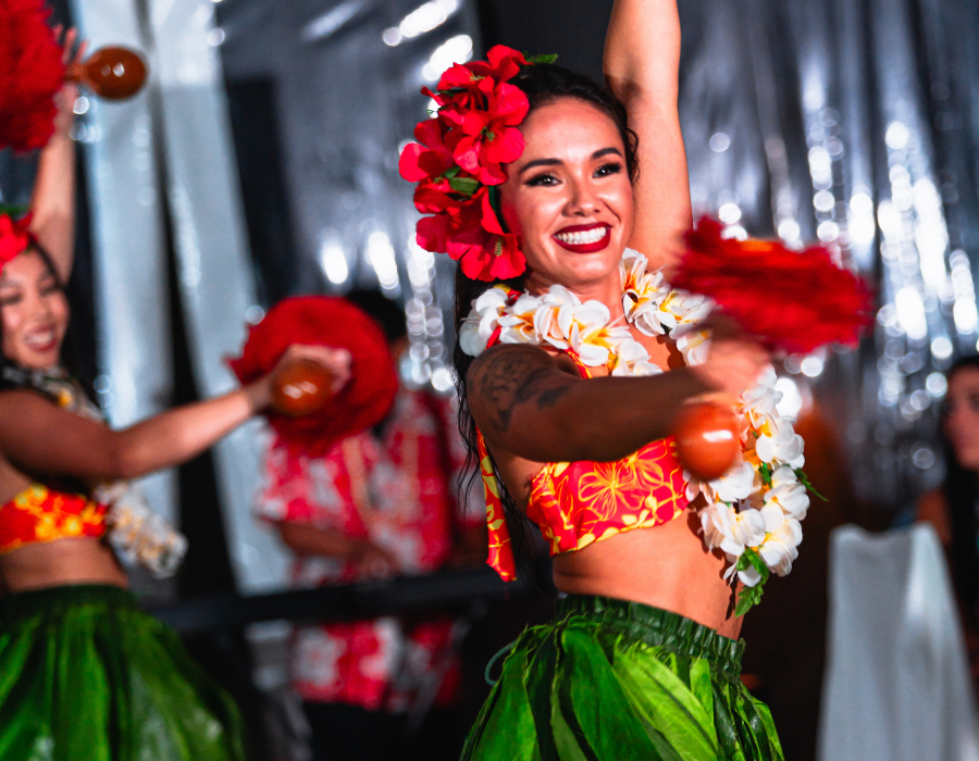 Paradise Island Polynesian Dancers in Diamond Beach, NJ
