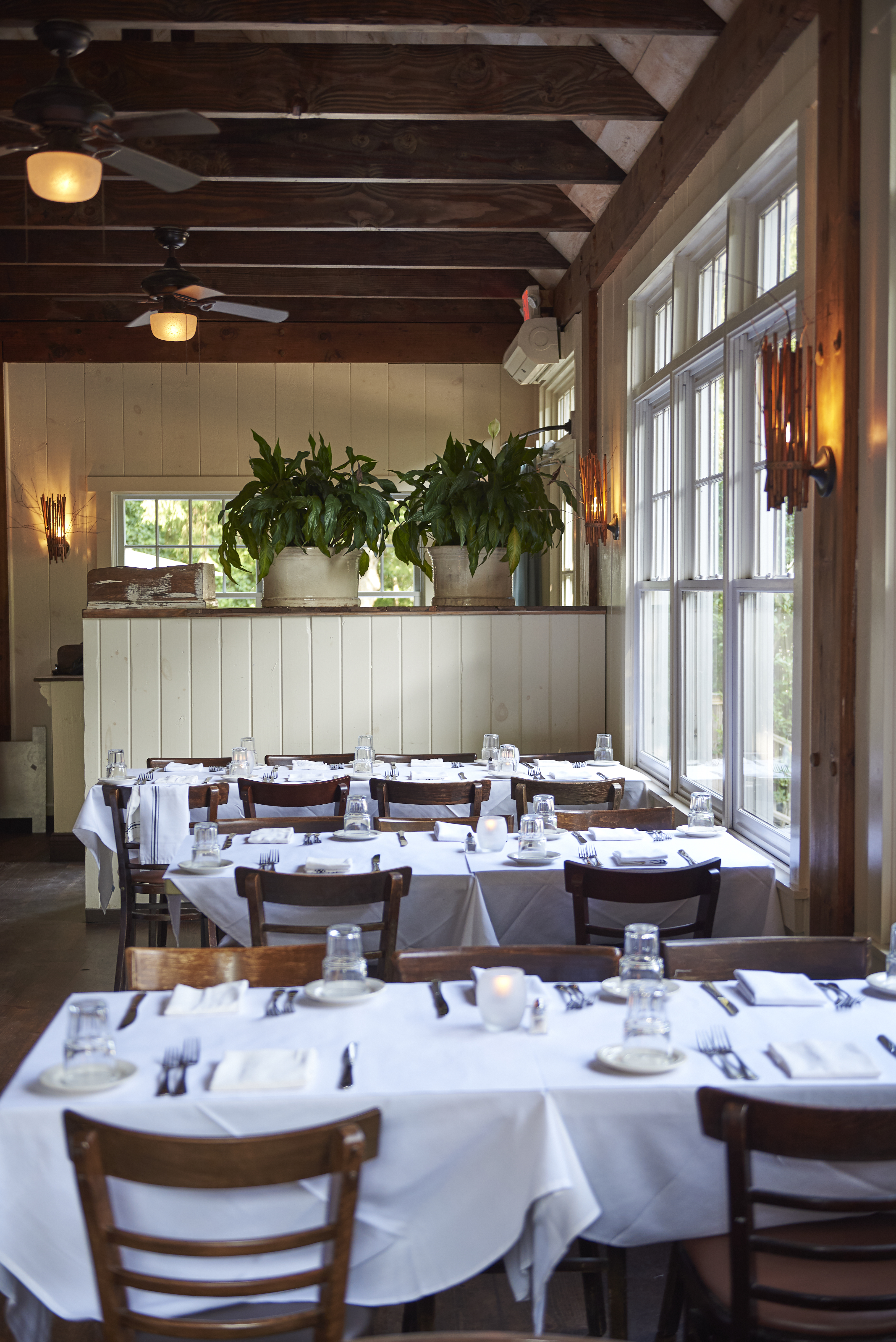 a dining room table