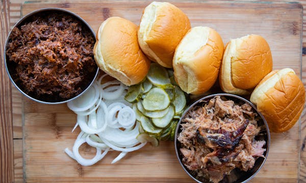food on a wooden table
