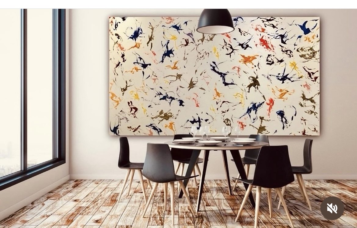 a bedroom with a bed and a chair