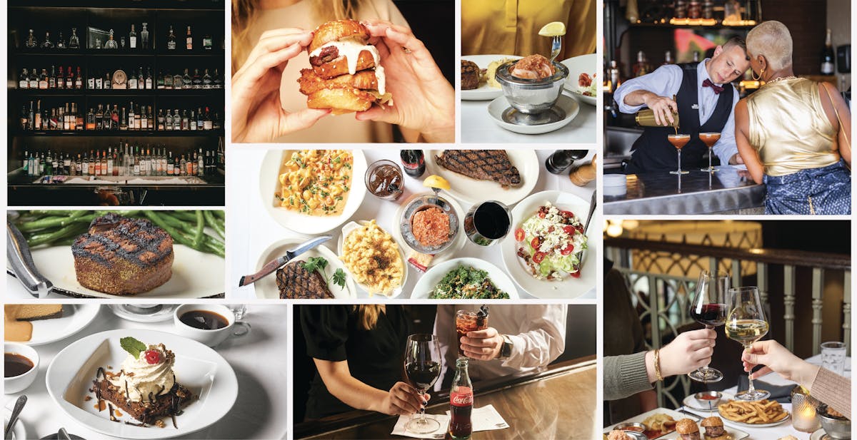 a bunch of different types of food on a table