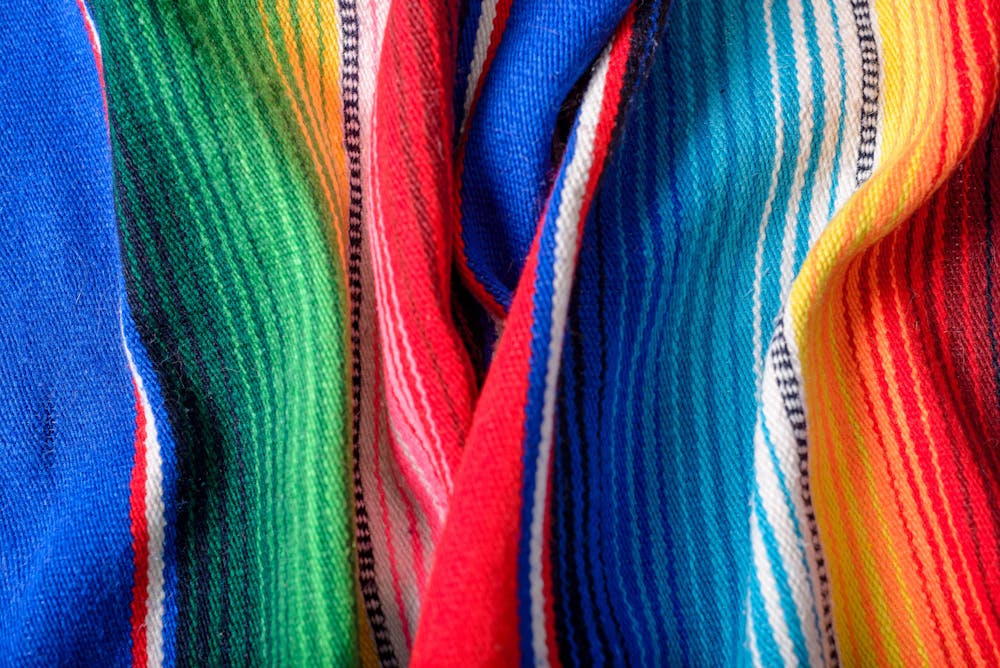 a colorful cloth
