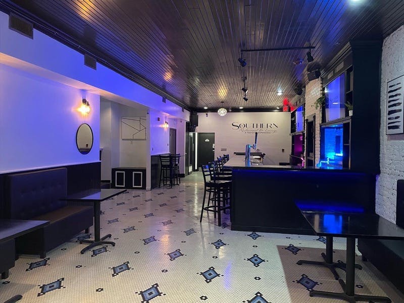 a large room