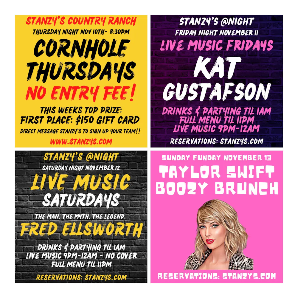 Live Music Schedule | Stanzy's Country Ranch | Live Country Music & Comfort  Food in Peabody, MA