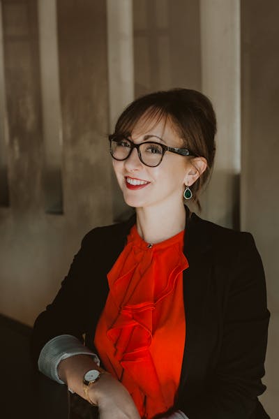 Tara Patrick smiling at the camera