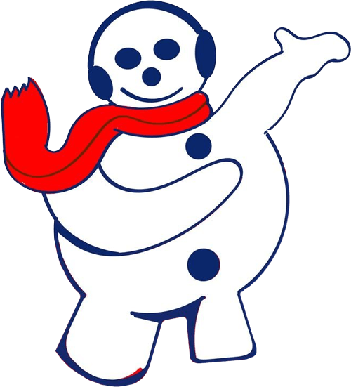 a close up of a logo