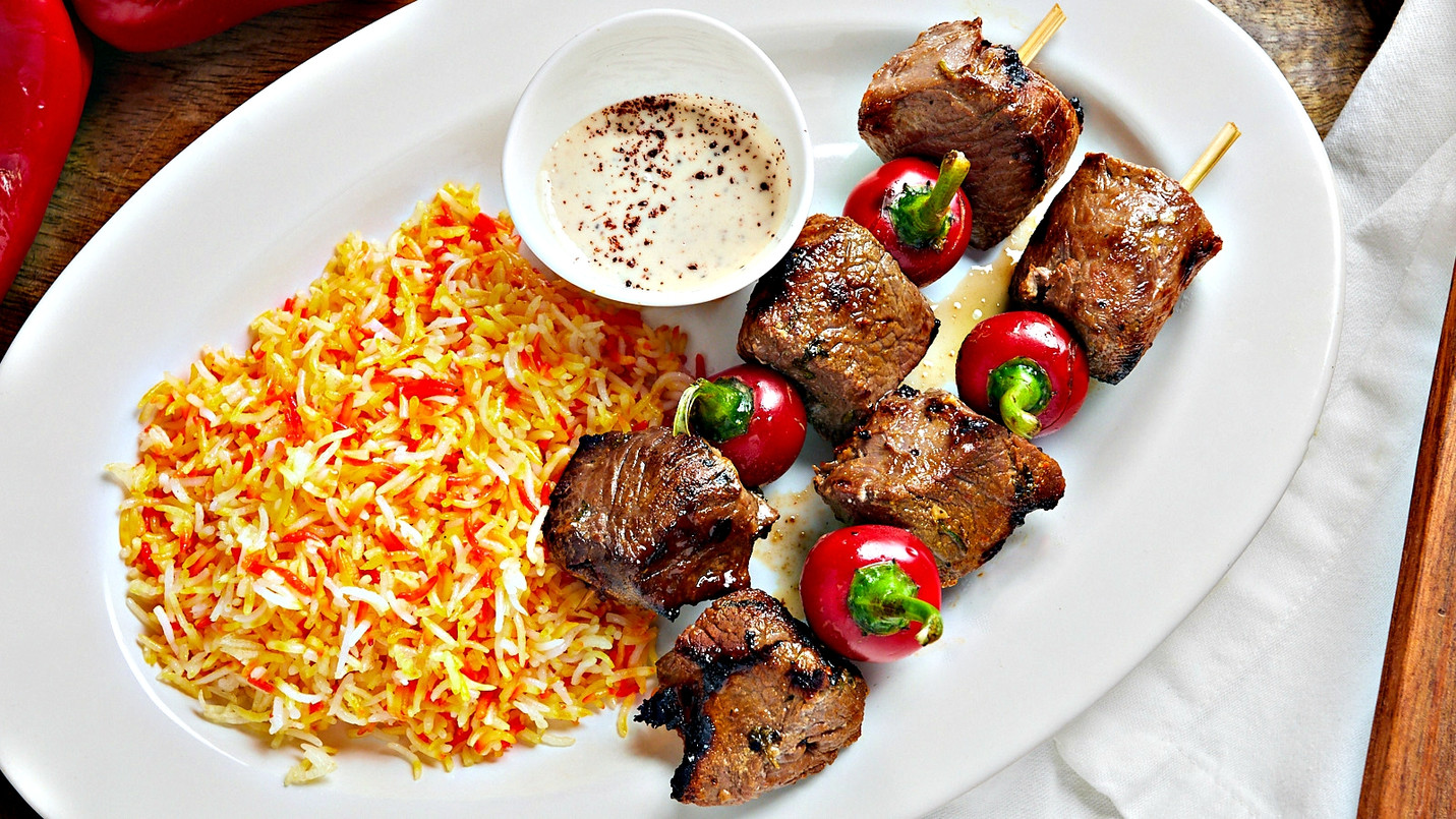 food in a plate