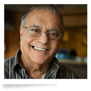 a man smiling for the camera