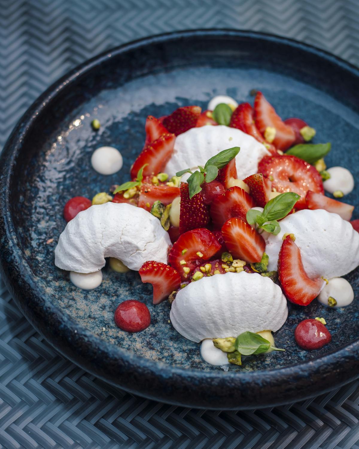 a bowl of food on a plate