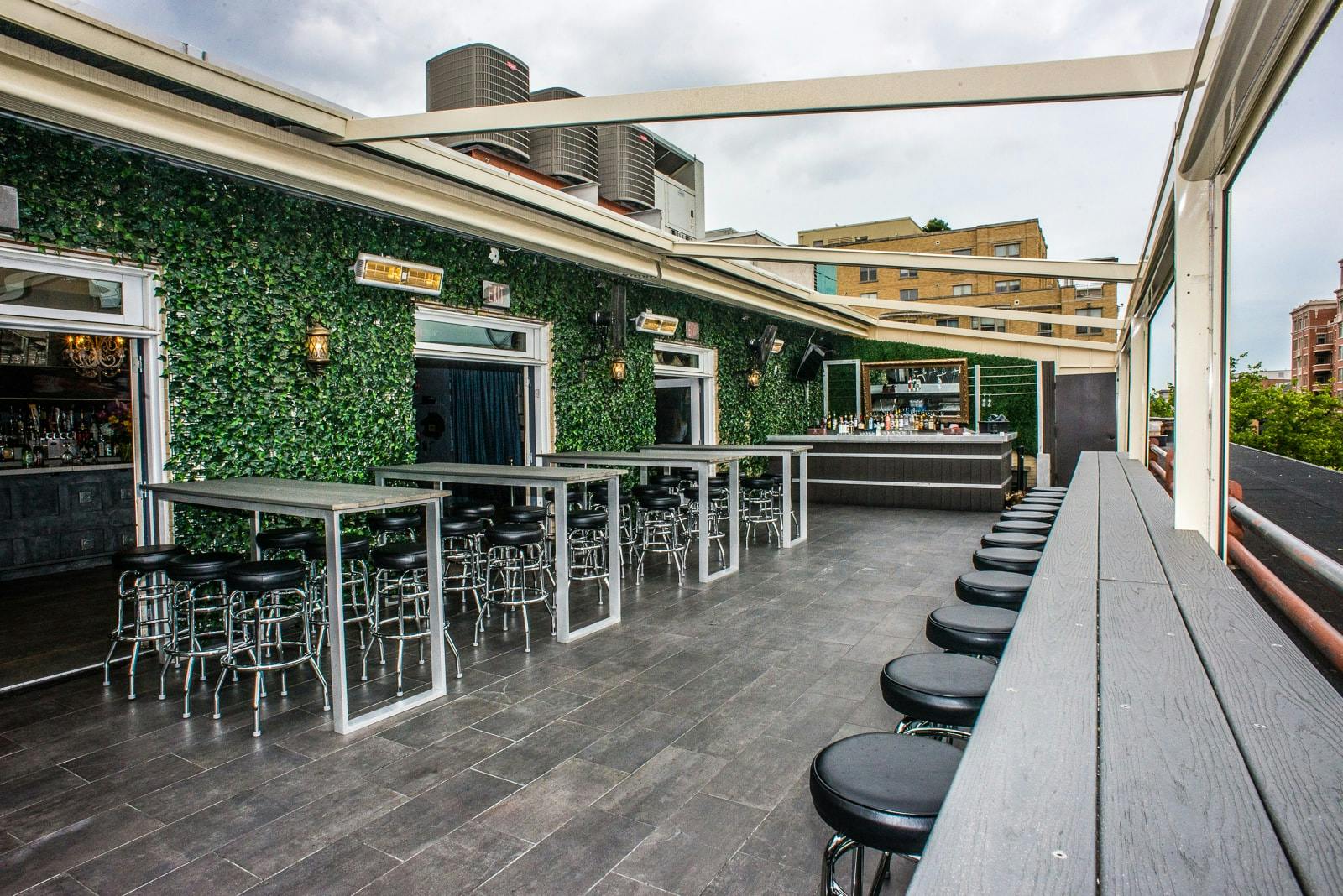 Lost Society Heated Rooftop Deck Bar Restaurant In Washington Dc