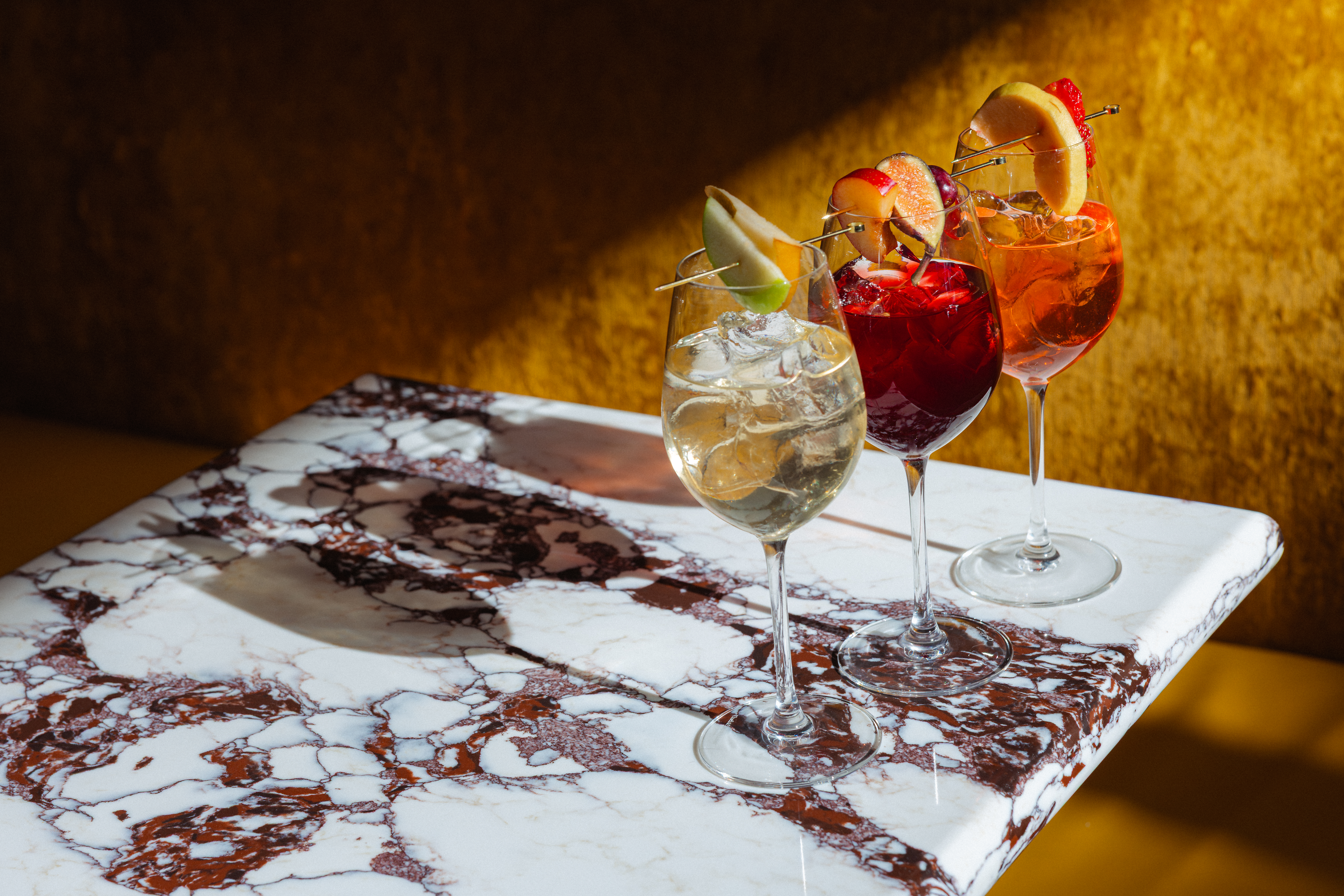 a plate of food on a table