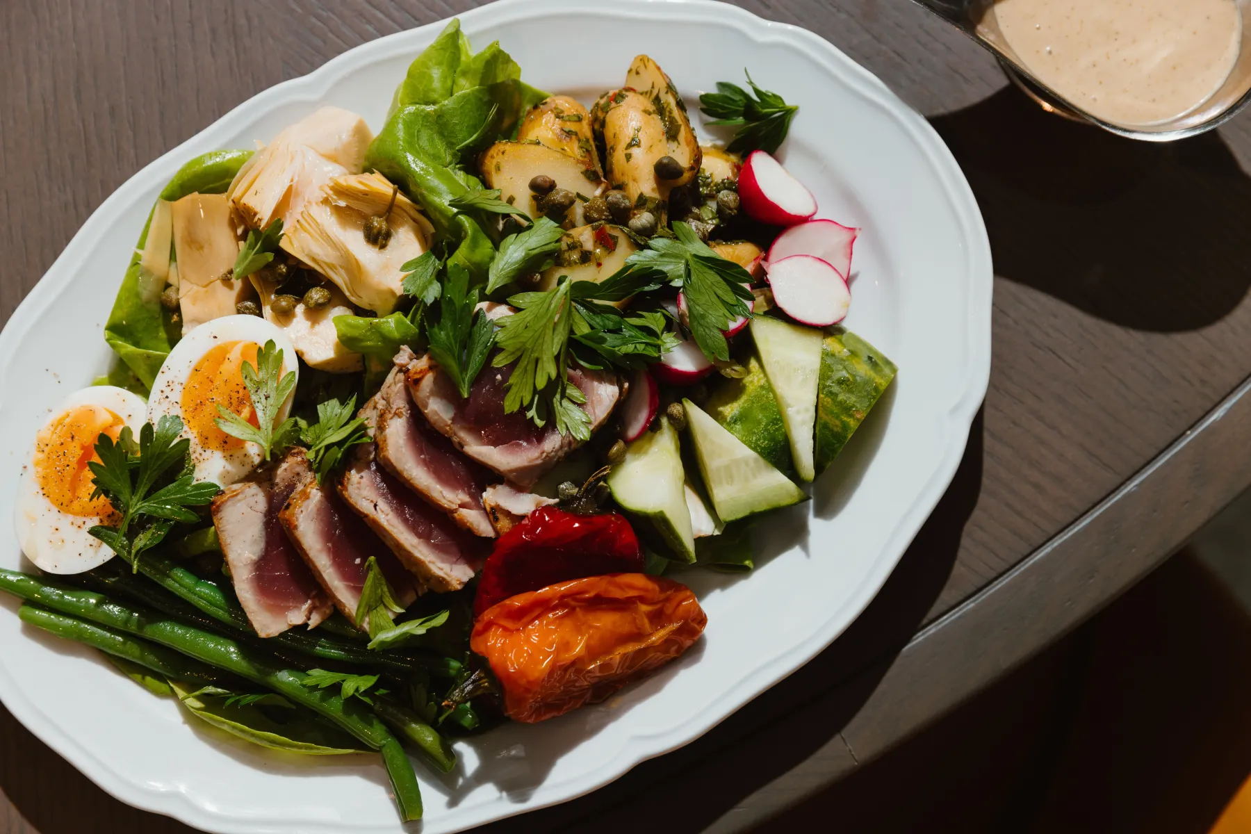 Yellowfin tuna salad