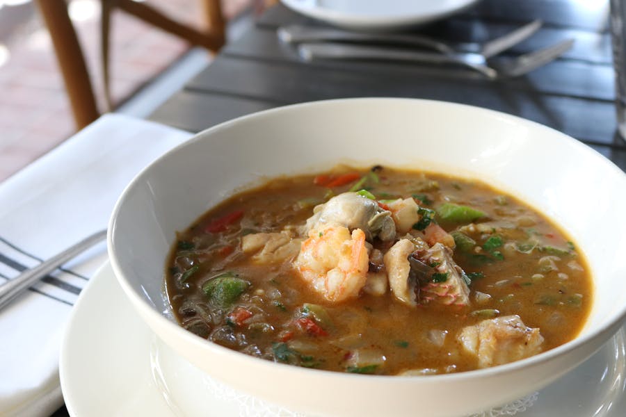Gulf Coast Seafood Gumbo Backstreet Cafe