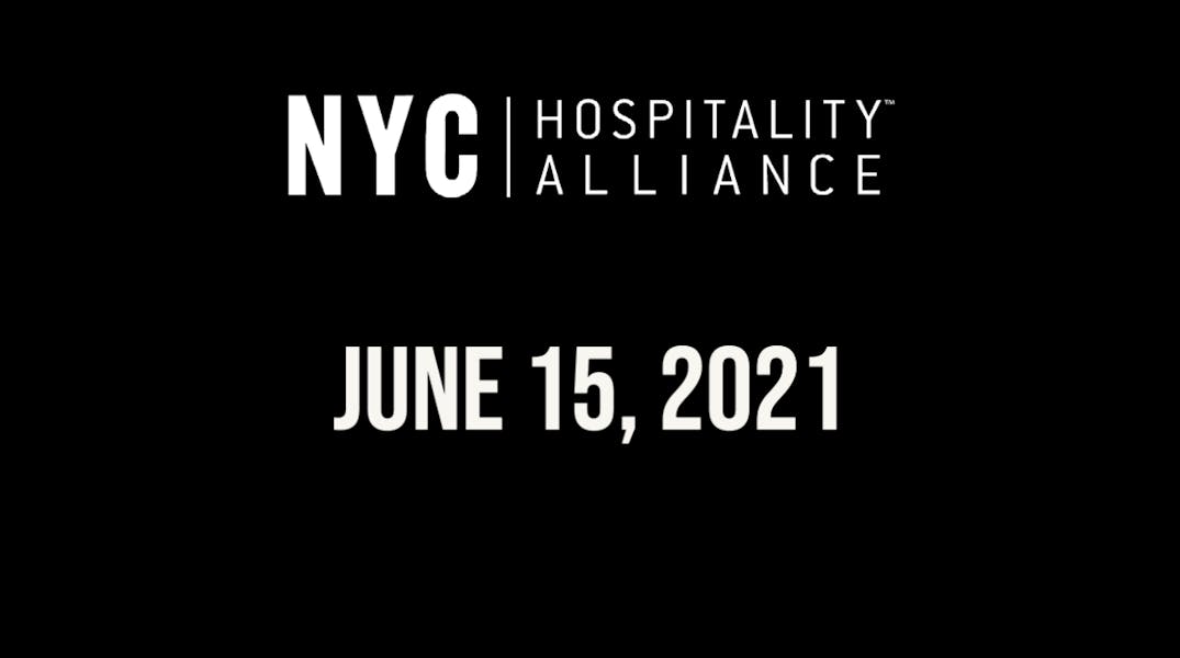 COVID19 Restrictions Lifted The New York City Hospitality Alliance