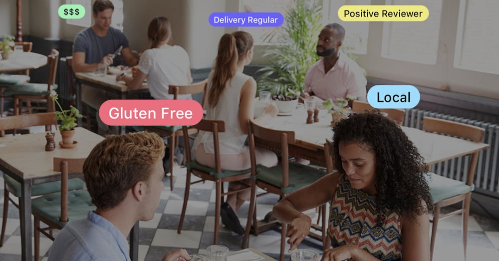 a group of people sitting at a table