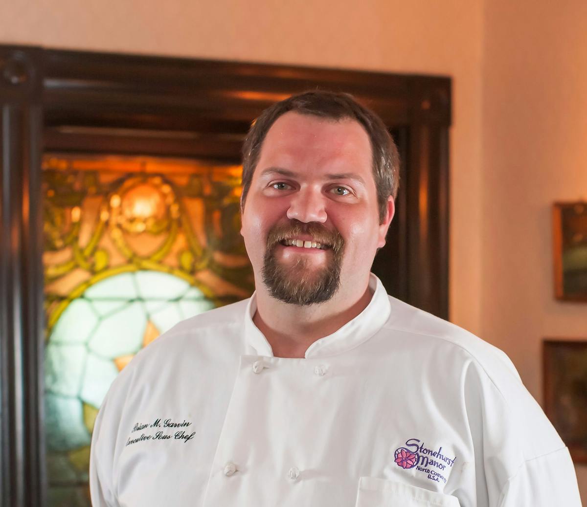 photo of Chef Brian Garvin of the Wild Rose Restaurant