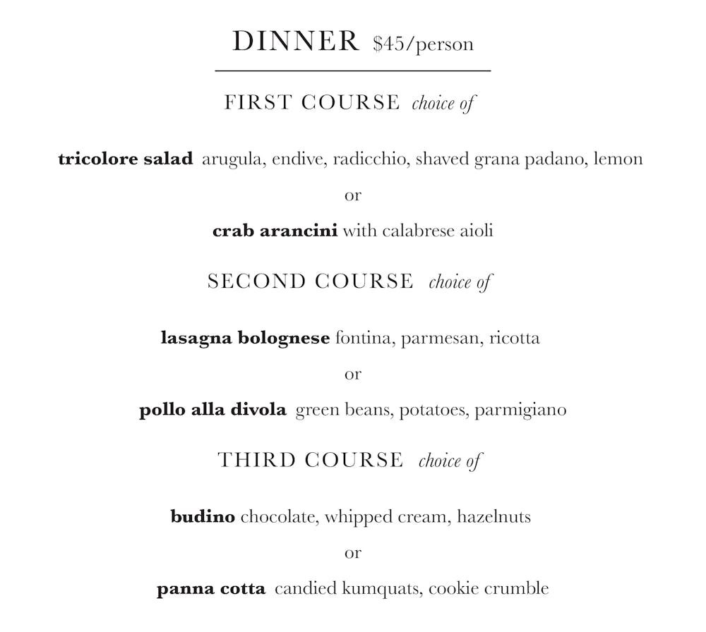 SF Restaurant Week Beretta in San Francisco, CA