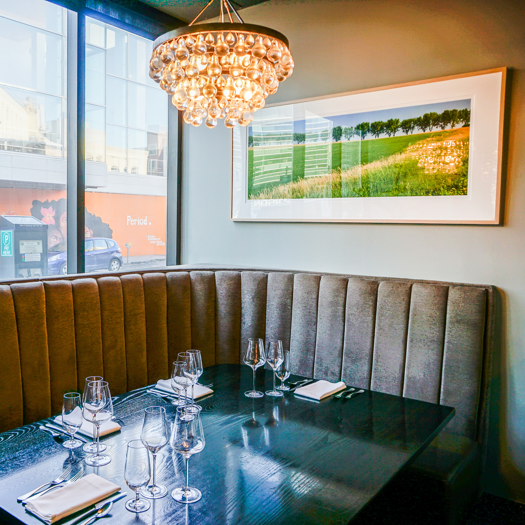 Cento Kitchen Table in downtown Madison, next to the Overture Center