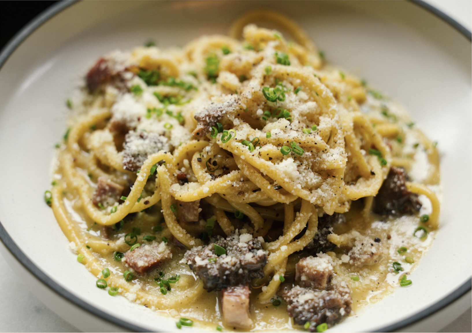 a plate of food with broccoli