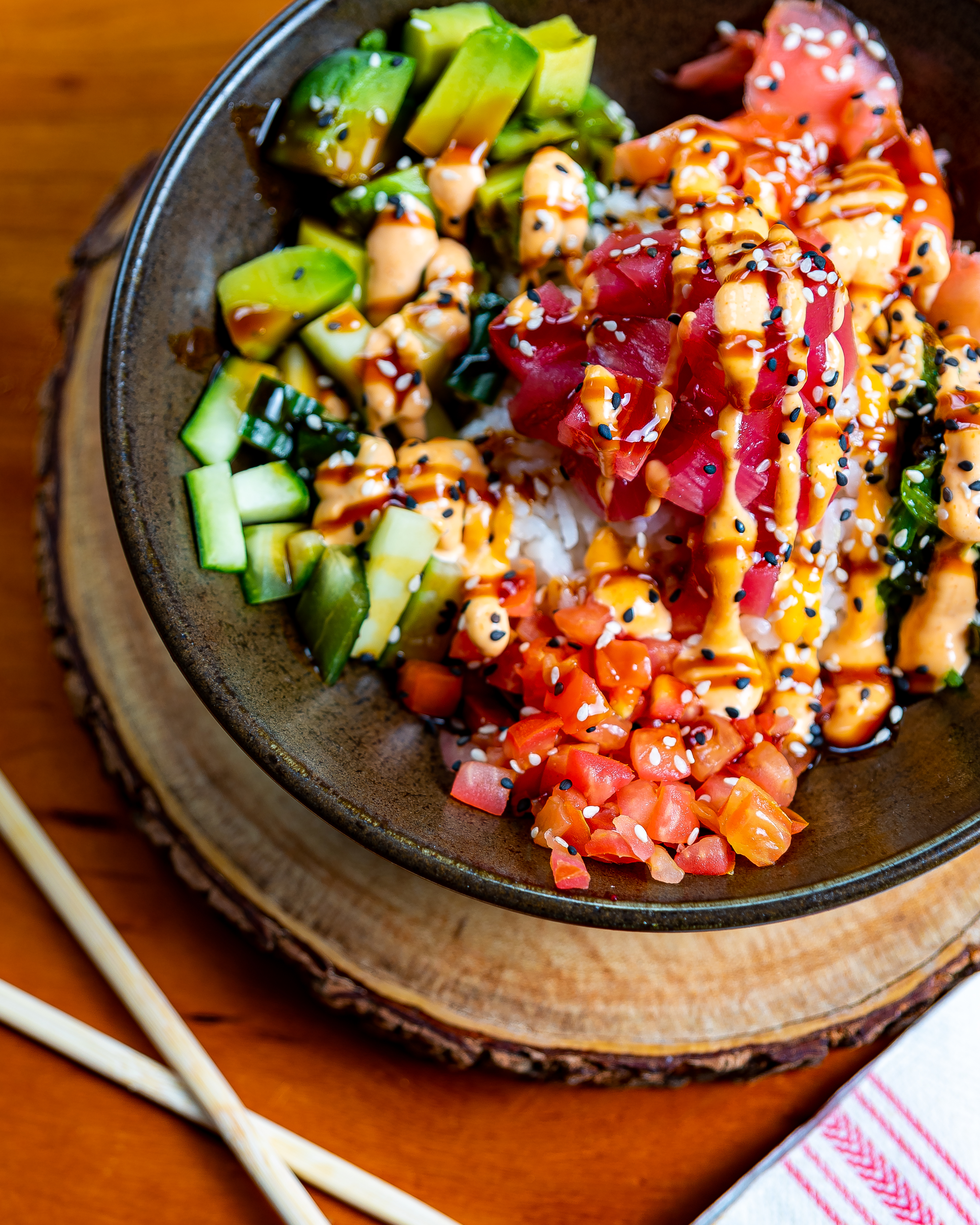 Rising Sun Tuna Poke