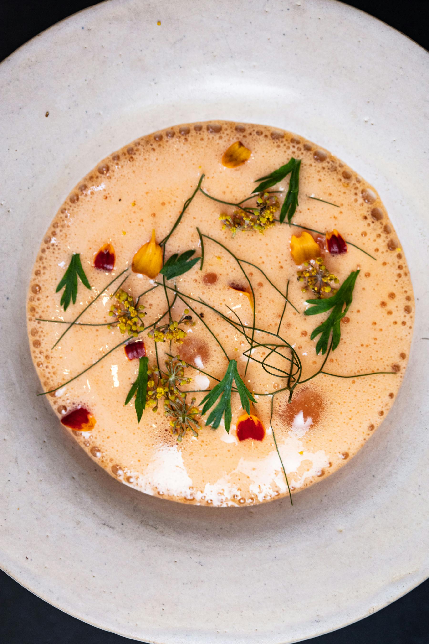 a bowl of food on a plate