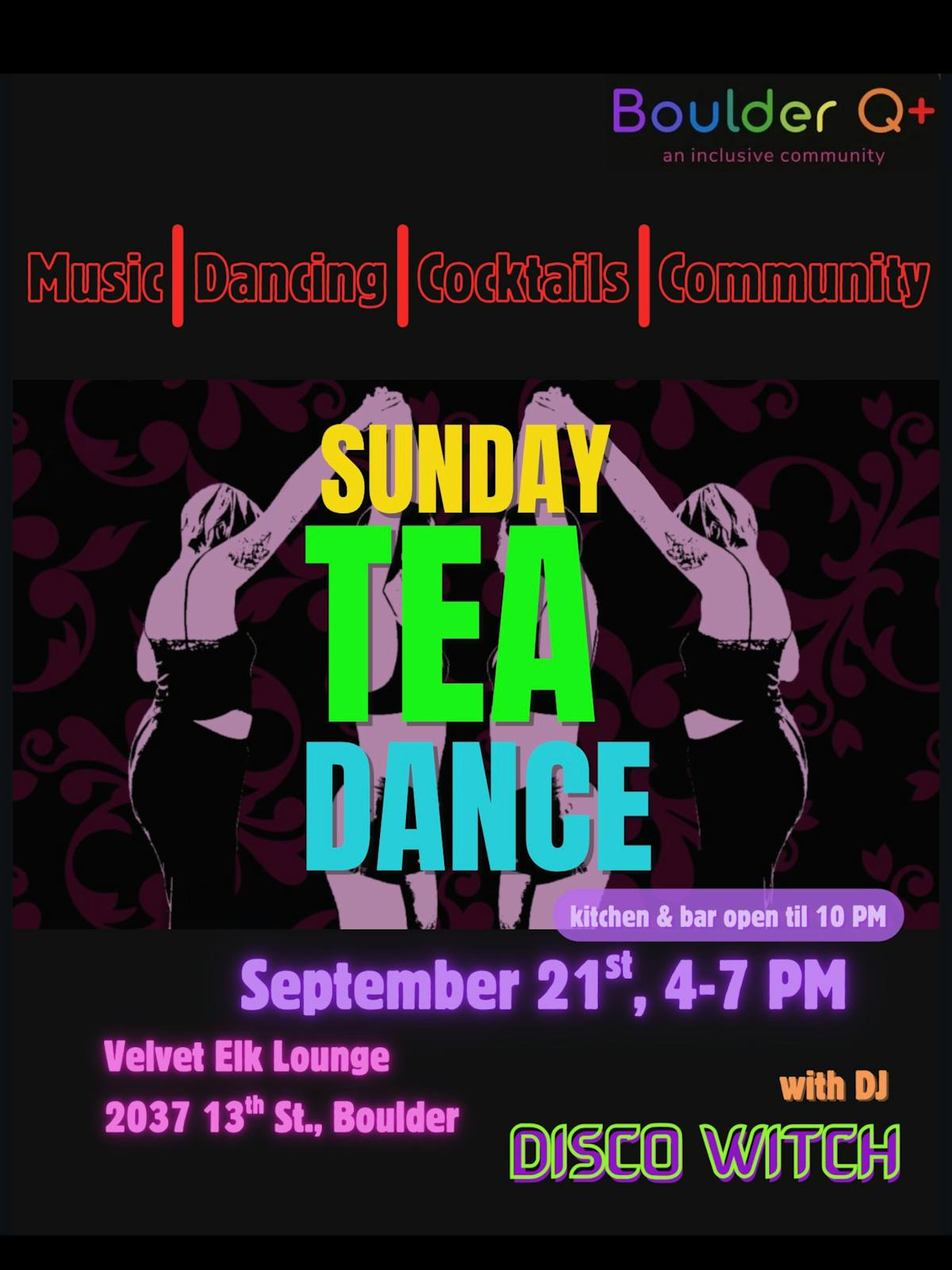Sunday Q+ Tea Dance Party