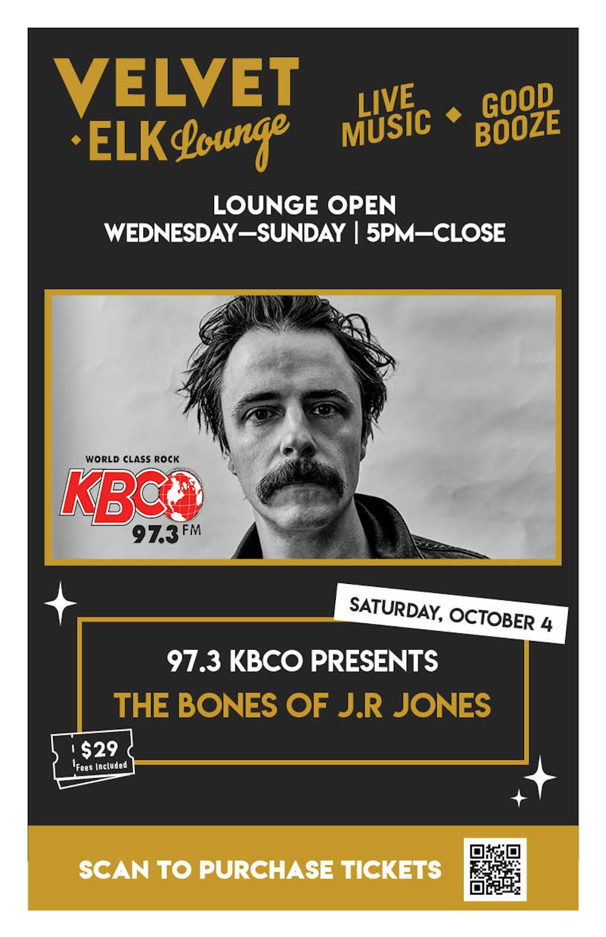 KBCO presents The Bones of JR Jones
