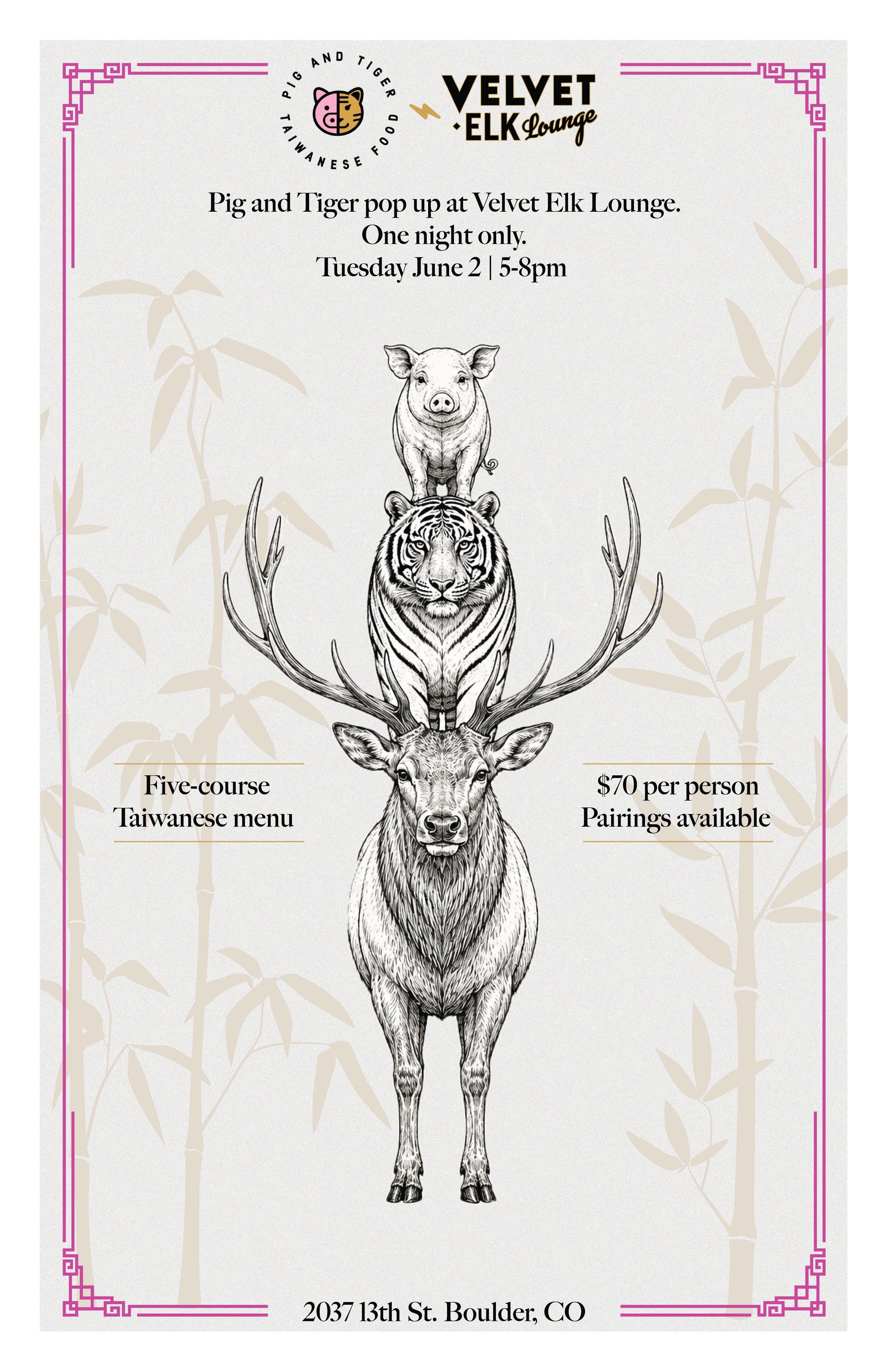 a poster with animals on top of each other
