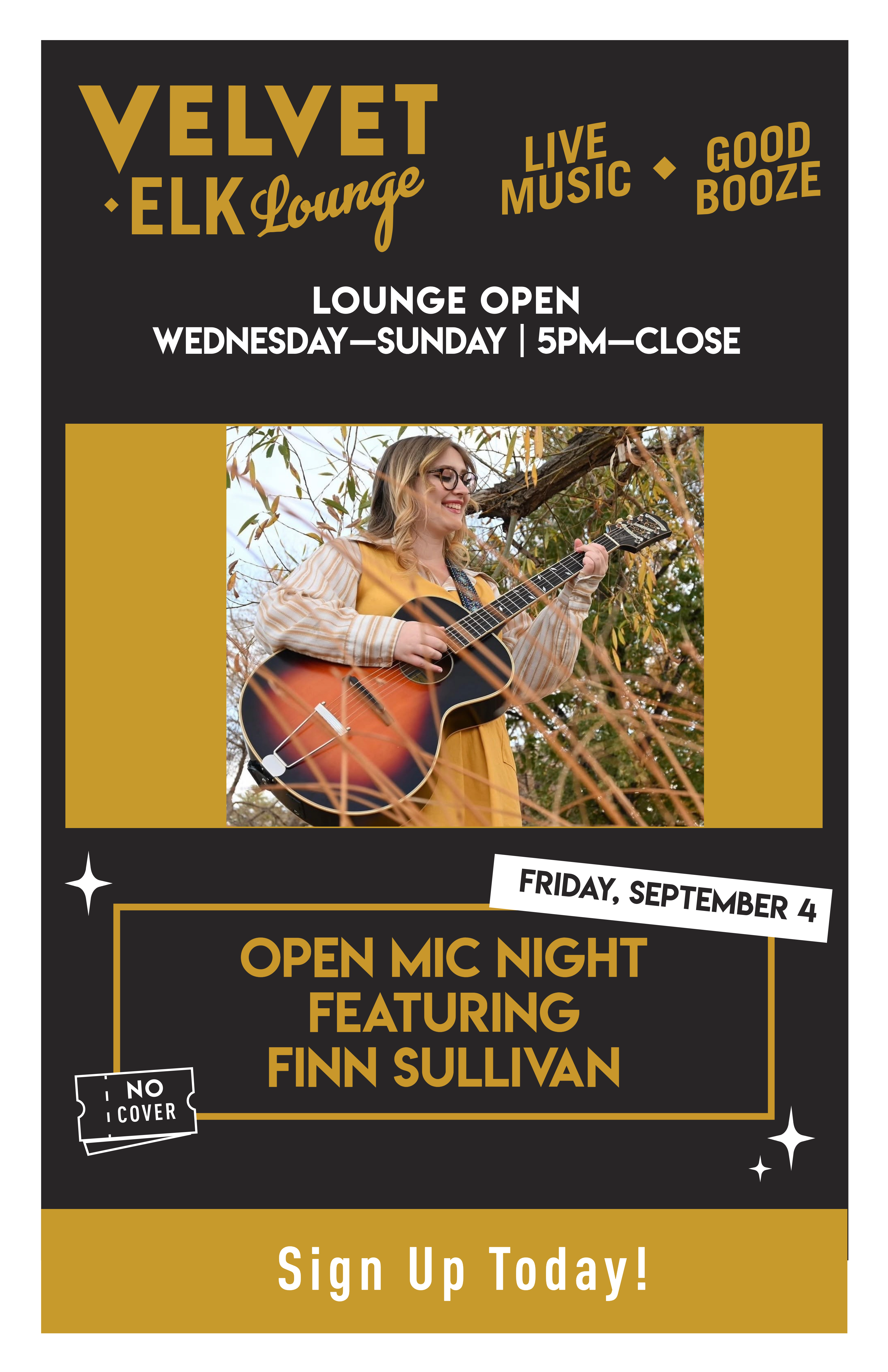 open mic night poster