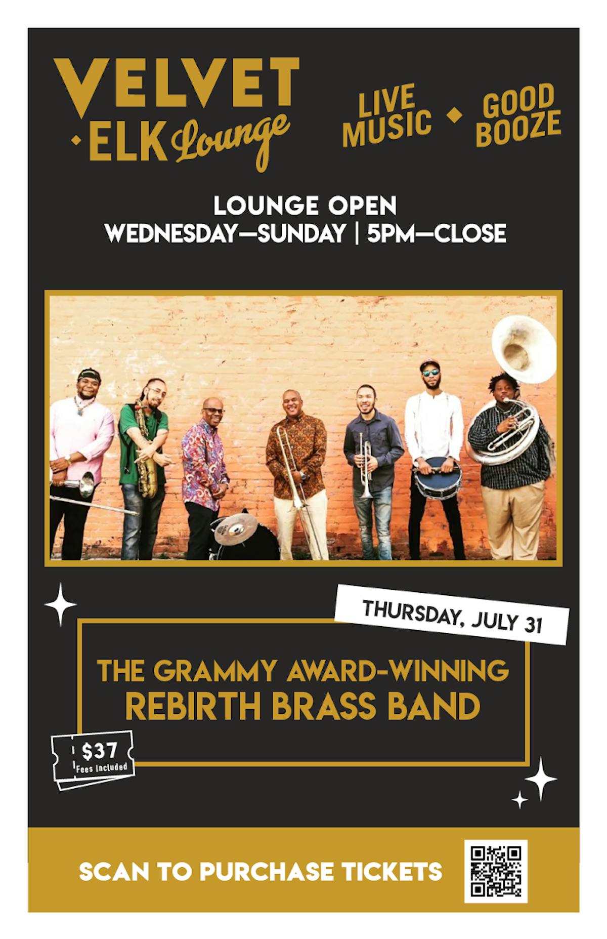 The Grammy Award Winning Rebirth Brass Band