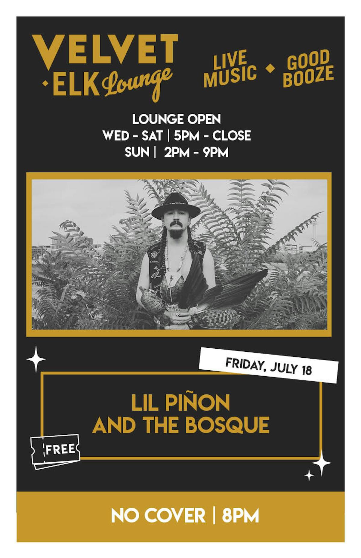 lil piñon and the bosque poster