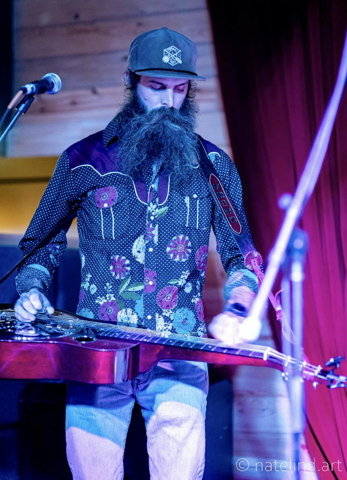 guy playing music