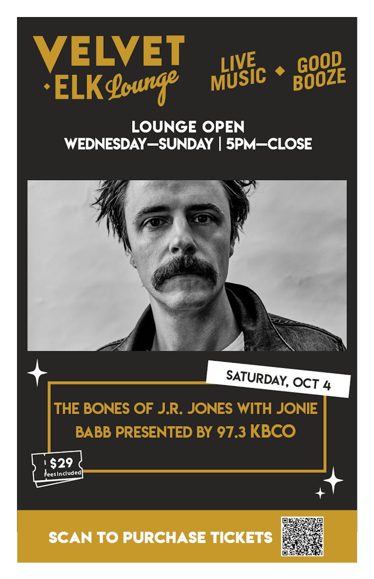 Bones of J.R. Jones Presented by 97.3 KBCO with Jonie Babb