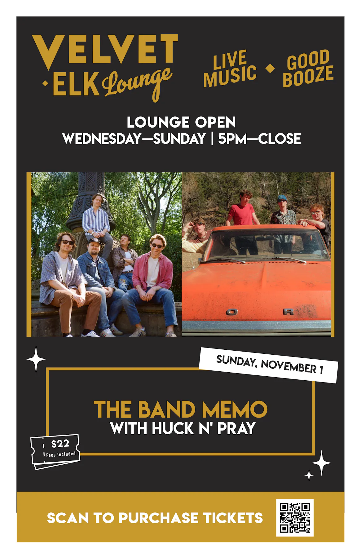 The Band Memo with Huck N' Pray