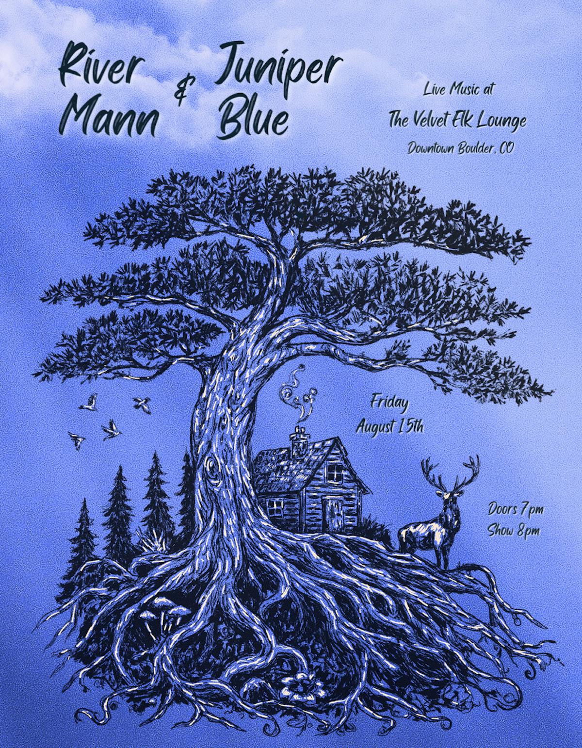 Juniper Blue with River Mann