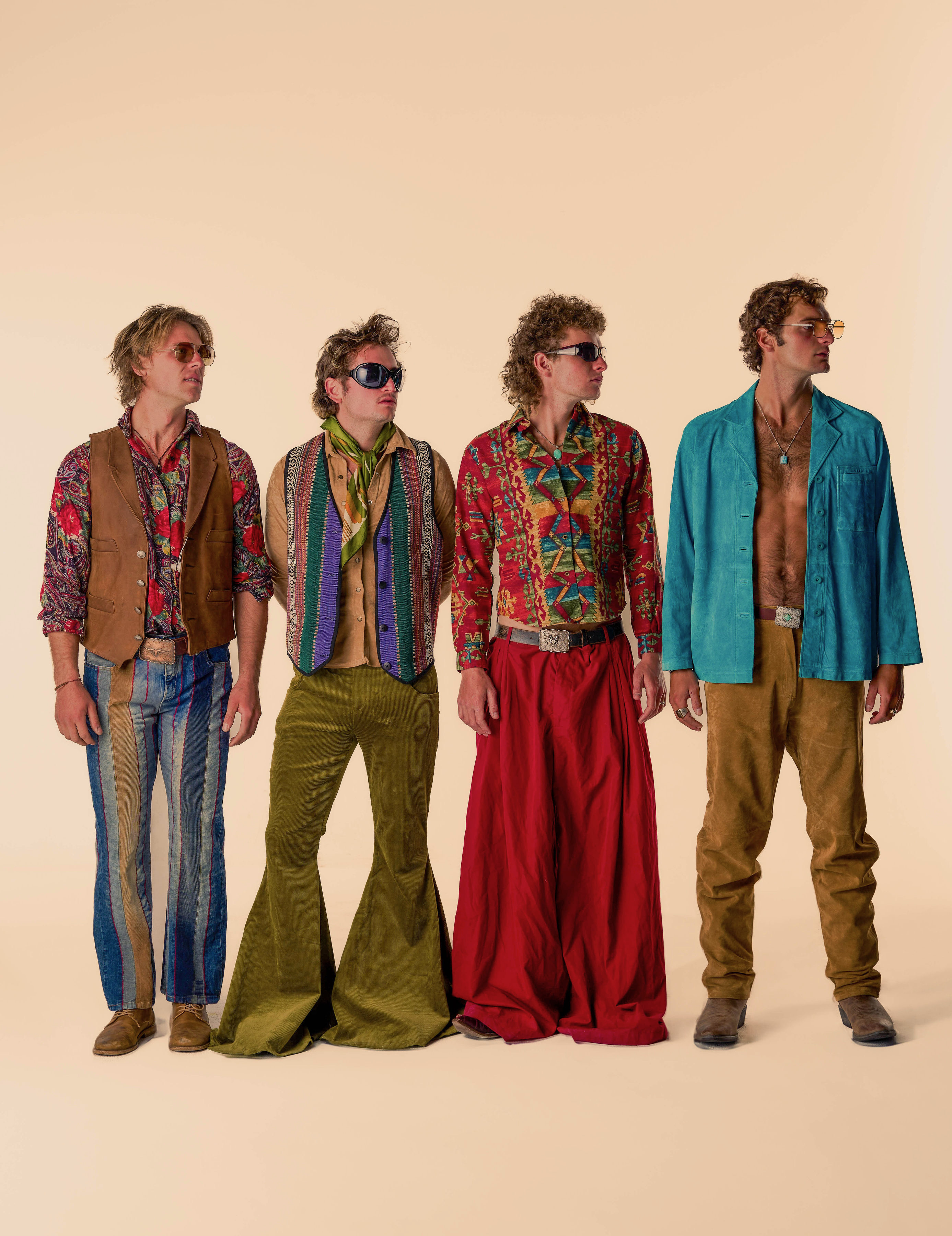 a group of people posing for the camera