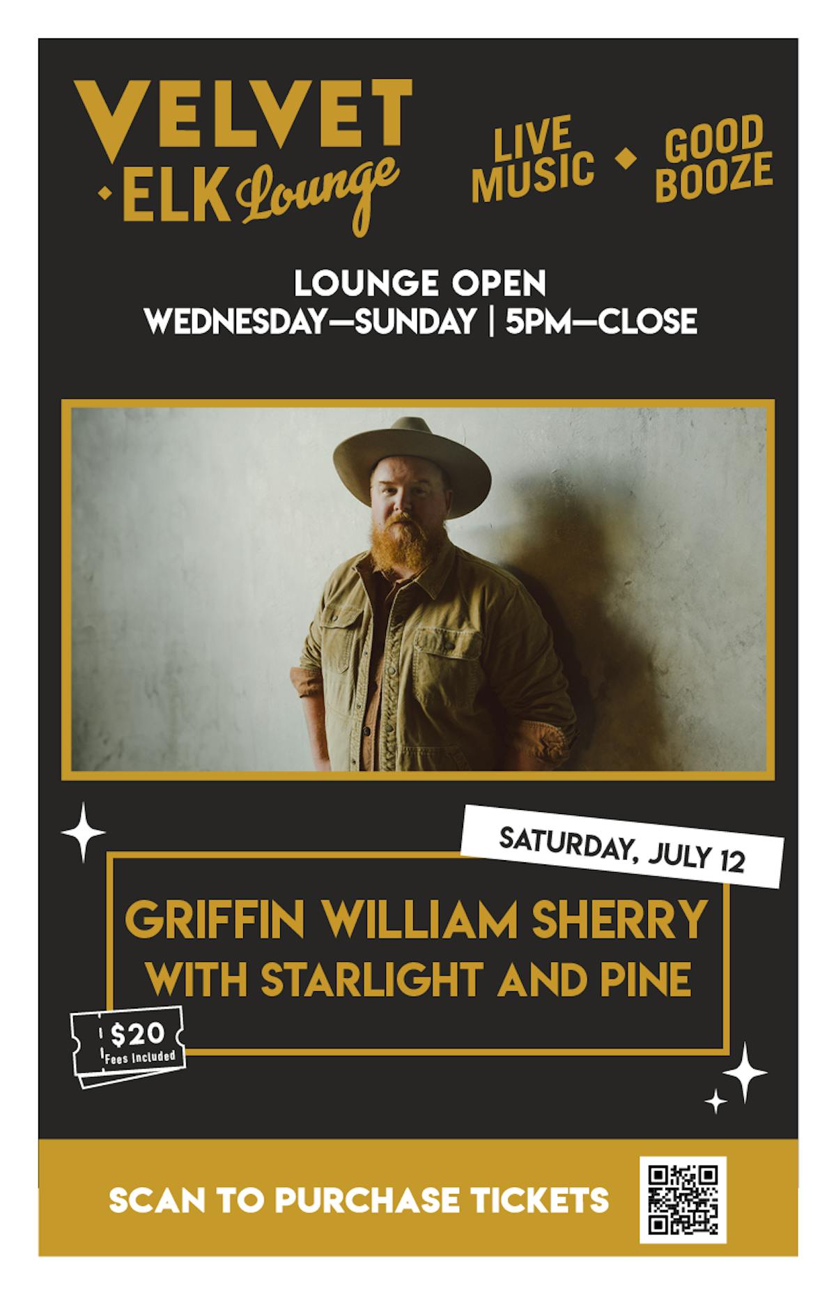Griffin William Sherry with Starlight and Pine