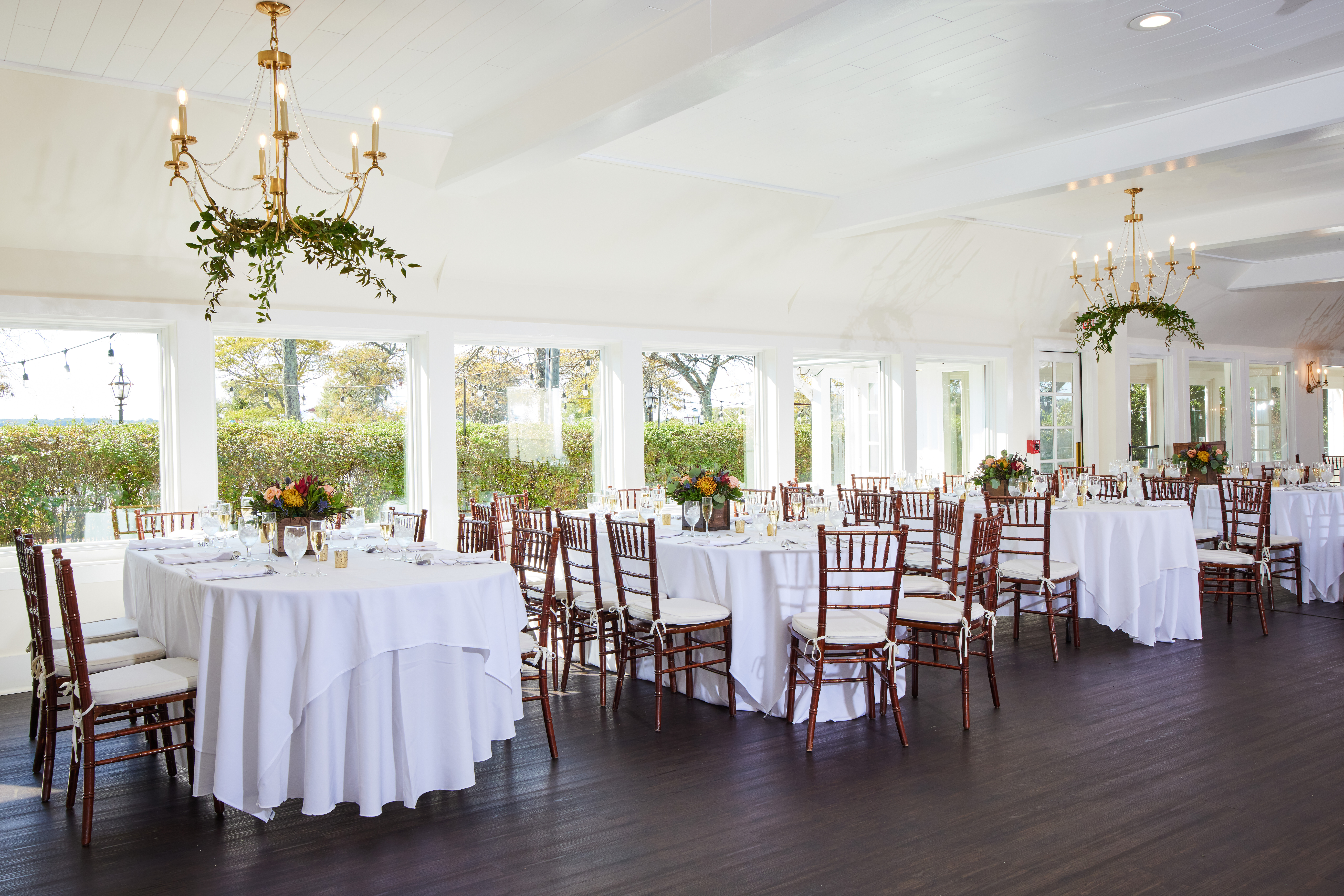 a dining room table