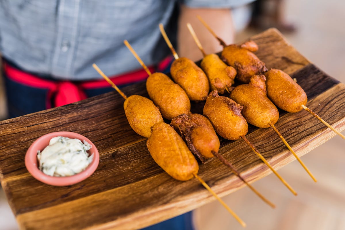 lobster corndogs