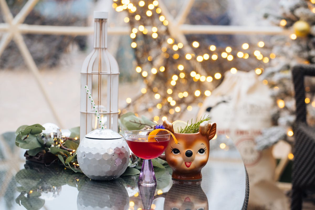 a stuffed animal sitting on a table