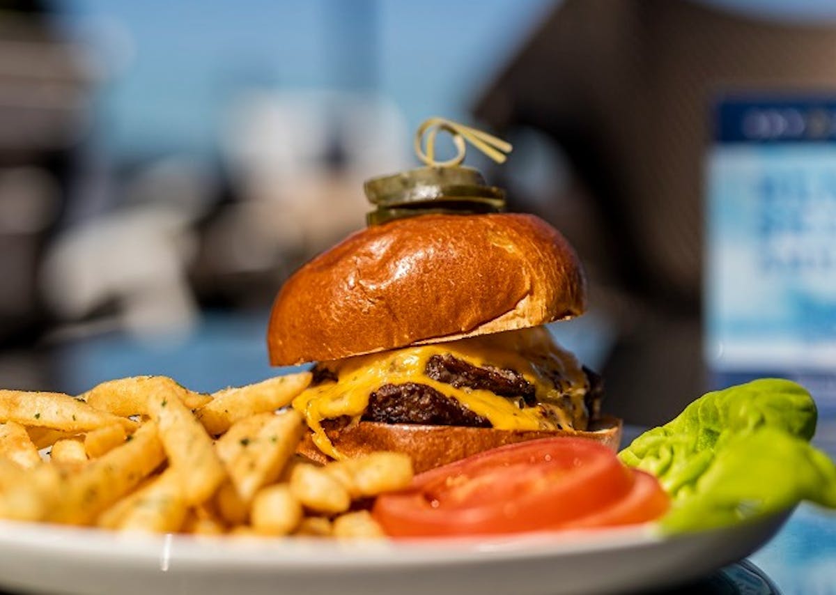 a sandwich and fries on a plate
