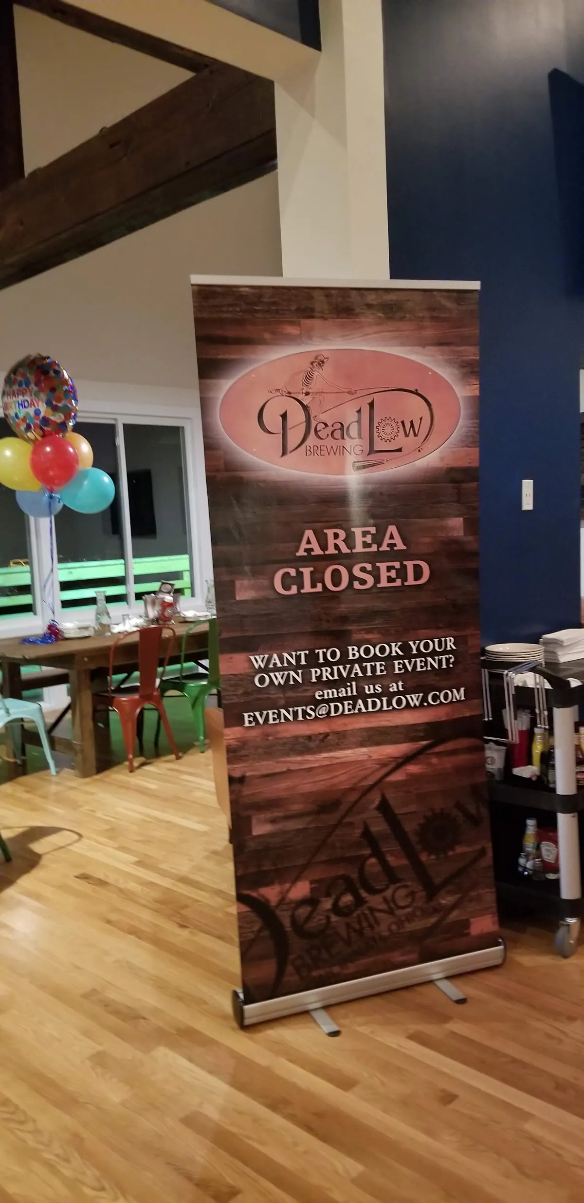 host your event with Dead Low