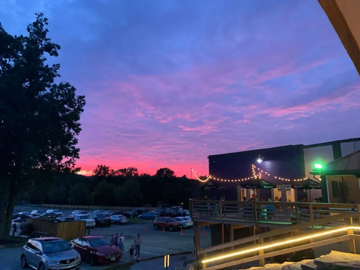 the Purple party deck at Dead Low