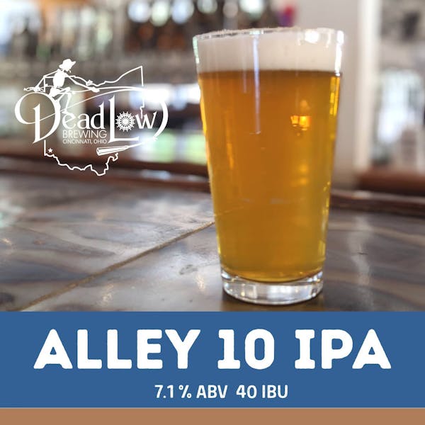 Dead Low Brewing's Alley 10 IPA pint