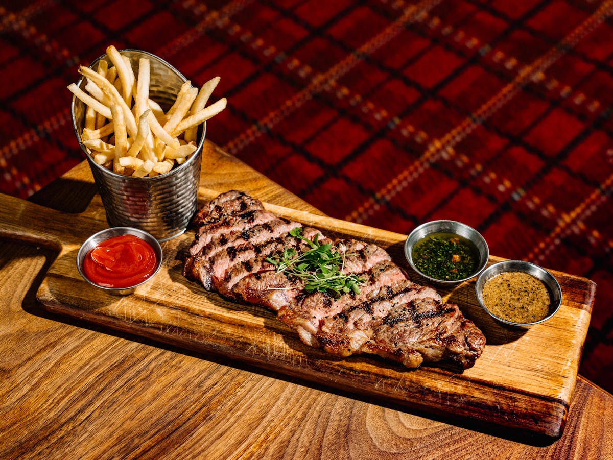 food in a plate
