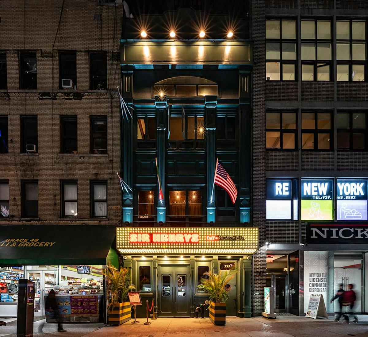 a store inside of a building