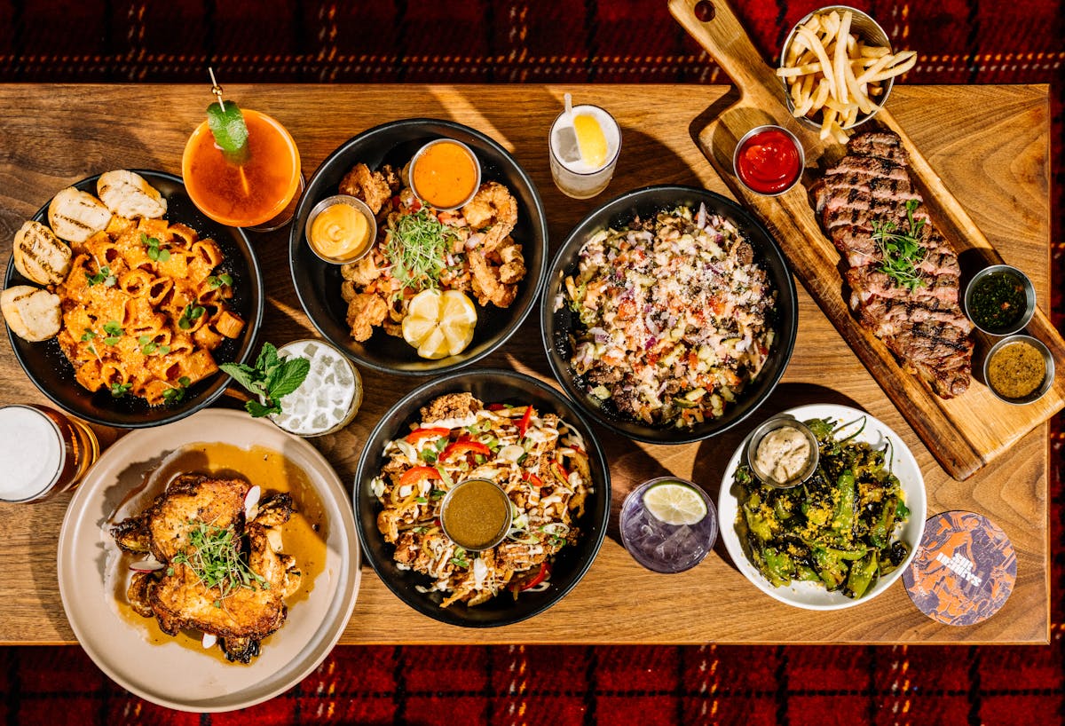 food in a plate