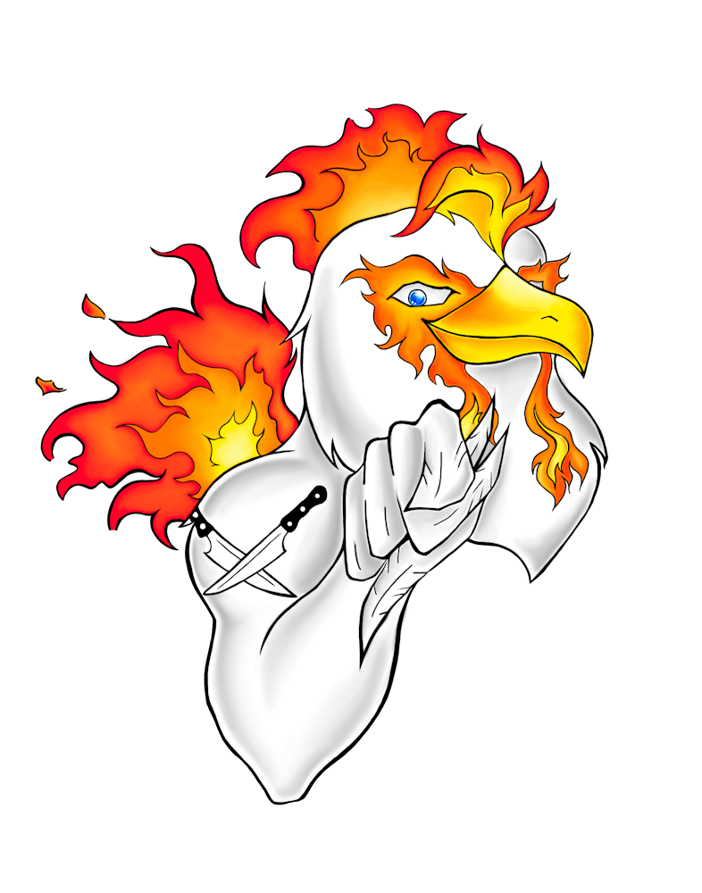 a close up of a logo