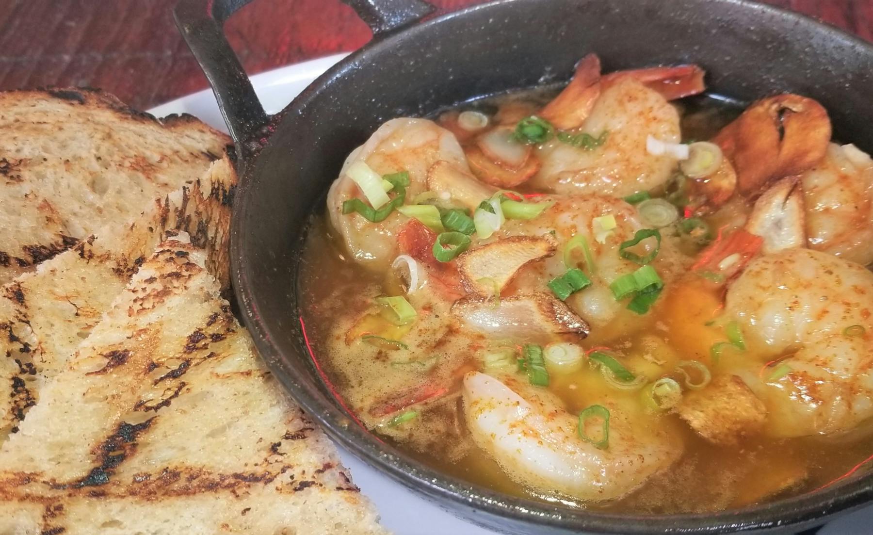 a bowl of food