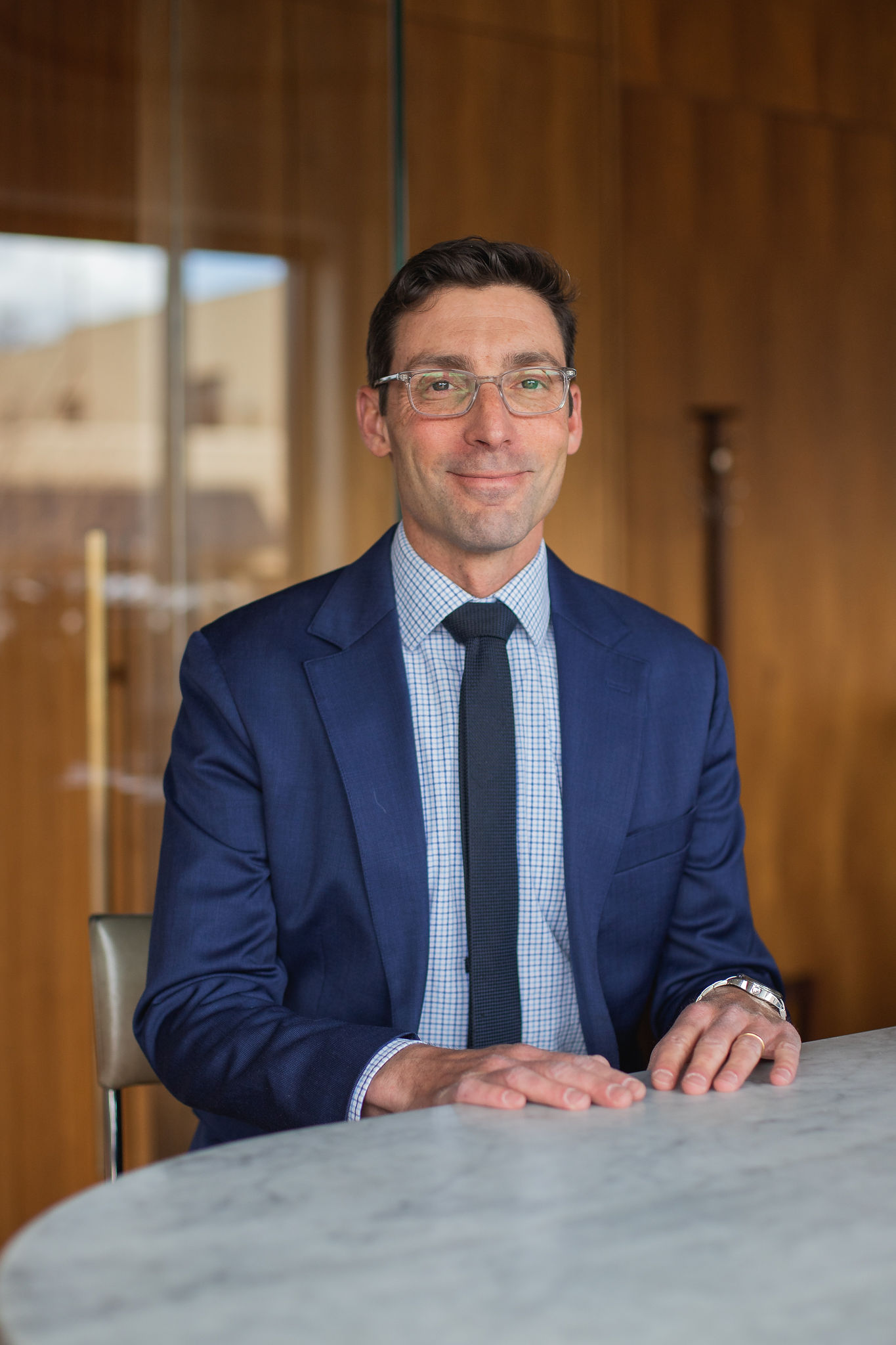 a man wearing a suit and tie